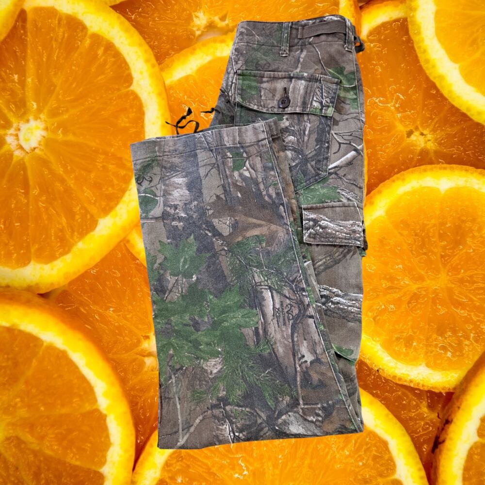 Cabela's Men's‎ Cotton-Polyester Camo Hunting Cargo Pants Size 32